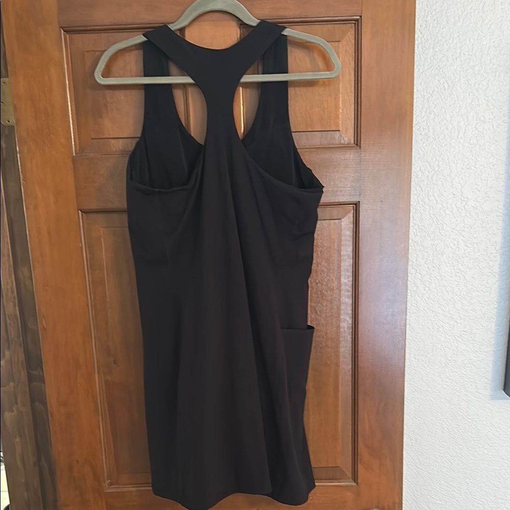 Sweaty Betty Black Racerback Athletic Dress View 4